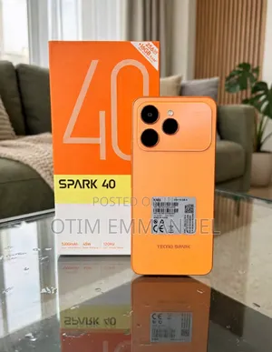 New Tecno Spark 40 256GB Orange
