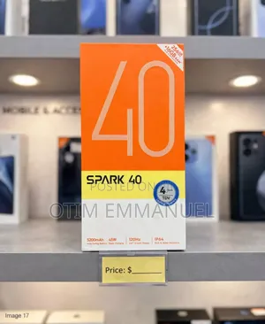 New Tecno Spark 40 256GB Orange