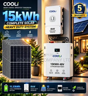 15kWh 48V Cooli Hybrid Solar System Kit