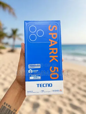 New Tecno Spark 50 128GB Black