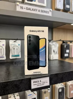 New Samsung Galaxy A15 5G 256GB Black