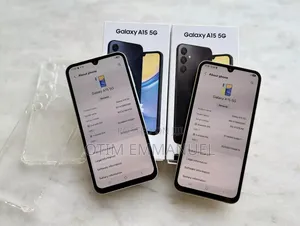 New Samsung Galaxy A15 5G 256GB Black