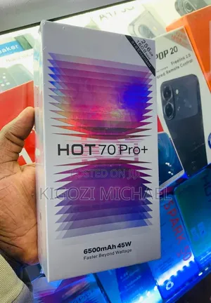 New Infinix Hot 70 Pro 5G+ 256GB Black