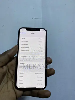 Apple iPhone X 256GB Black
