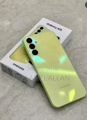 New Samsung Galaxy A15 5G 256GB Yellow