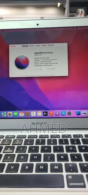 Apple MacBook Air 2017 - Core i7, 8GB RAM, 500GB SSD