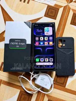 New Infinix Note Edge 5G 256GB Black