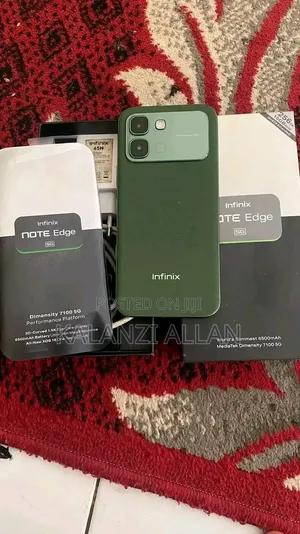 New Infinix Note Edge 256GB Green